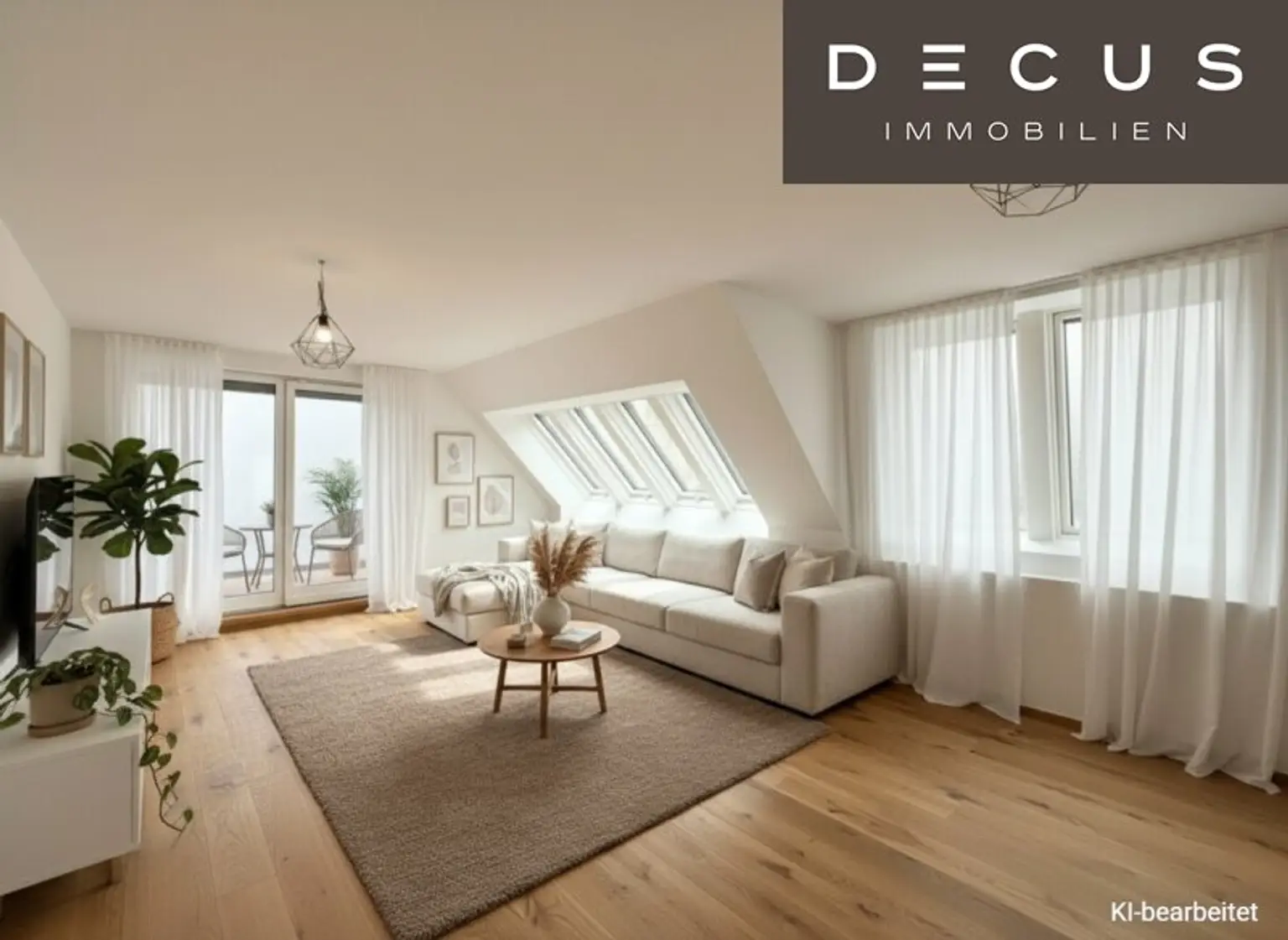Wohnzimmer - KI bearbeitet