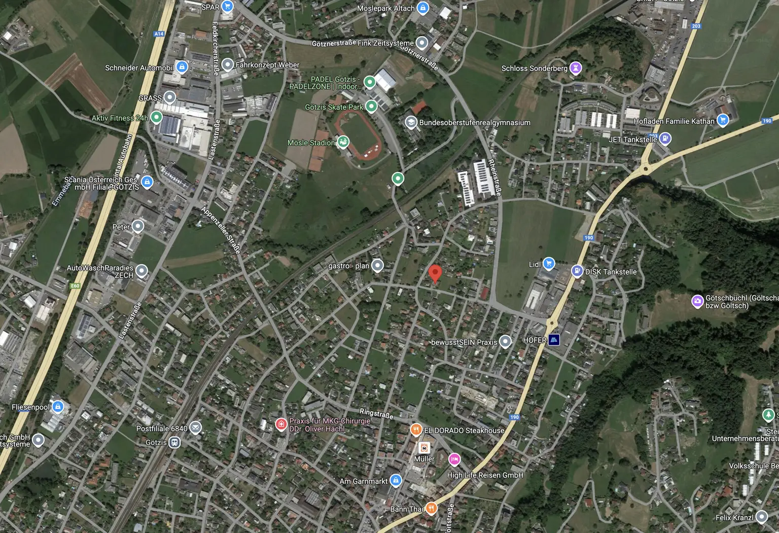 Infrastruktur Quelle Google Maps