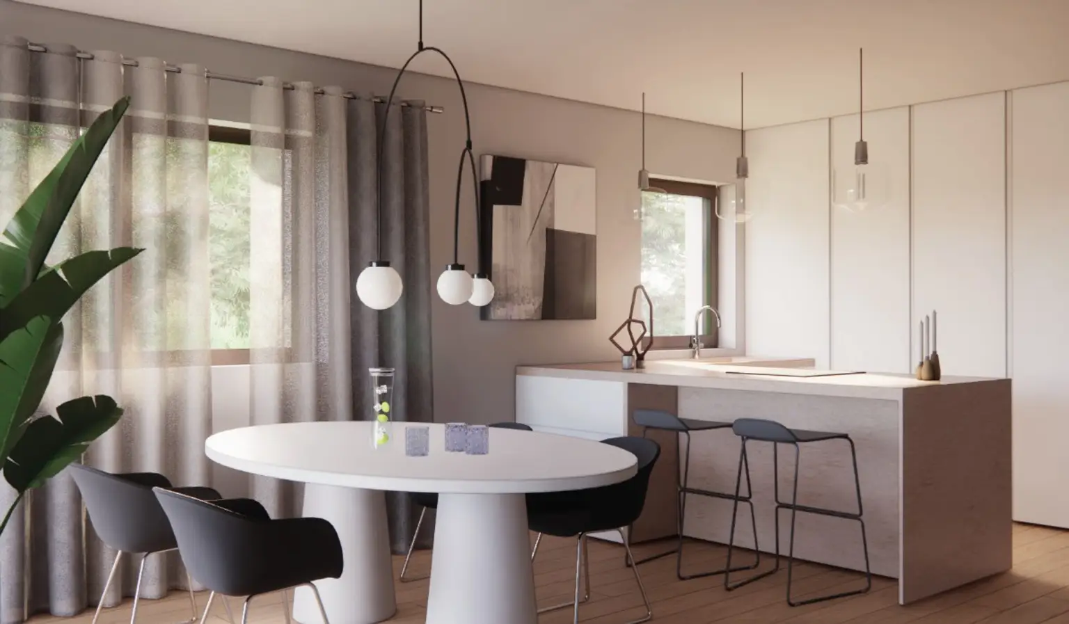 4 Reihenhäuser in Eisenstadt ~ von 101 m² - 128 m² ~ ab € 479.000,00