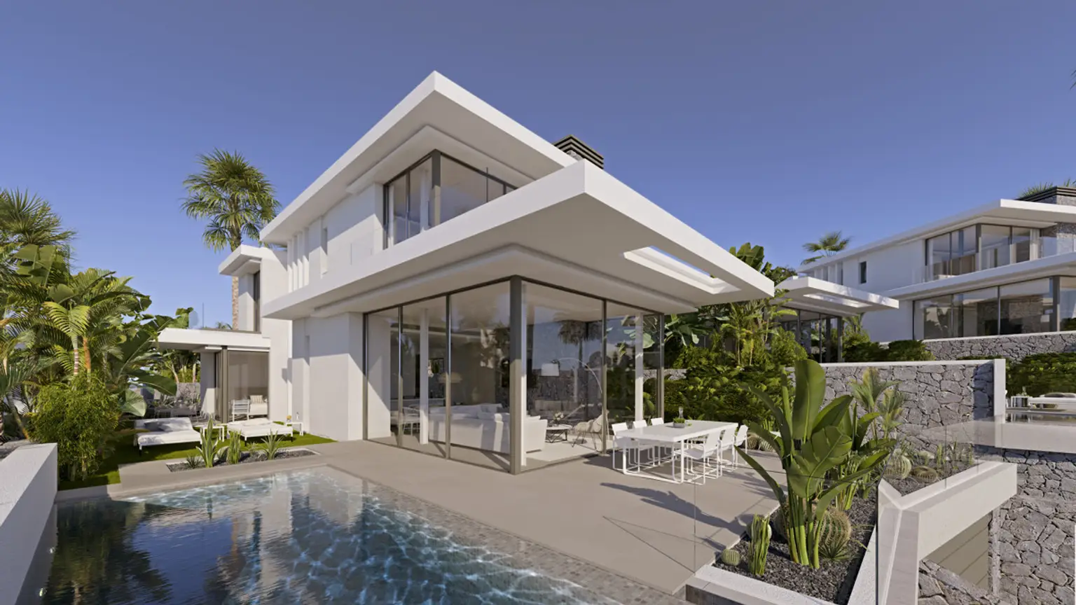 Las Atalayas de Abama – Luxusvillen mit privatem Garten und Pool im exklusiven Abama Golf Resort