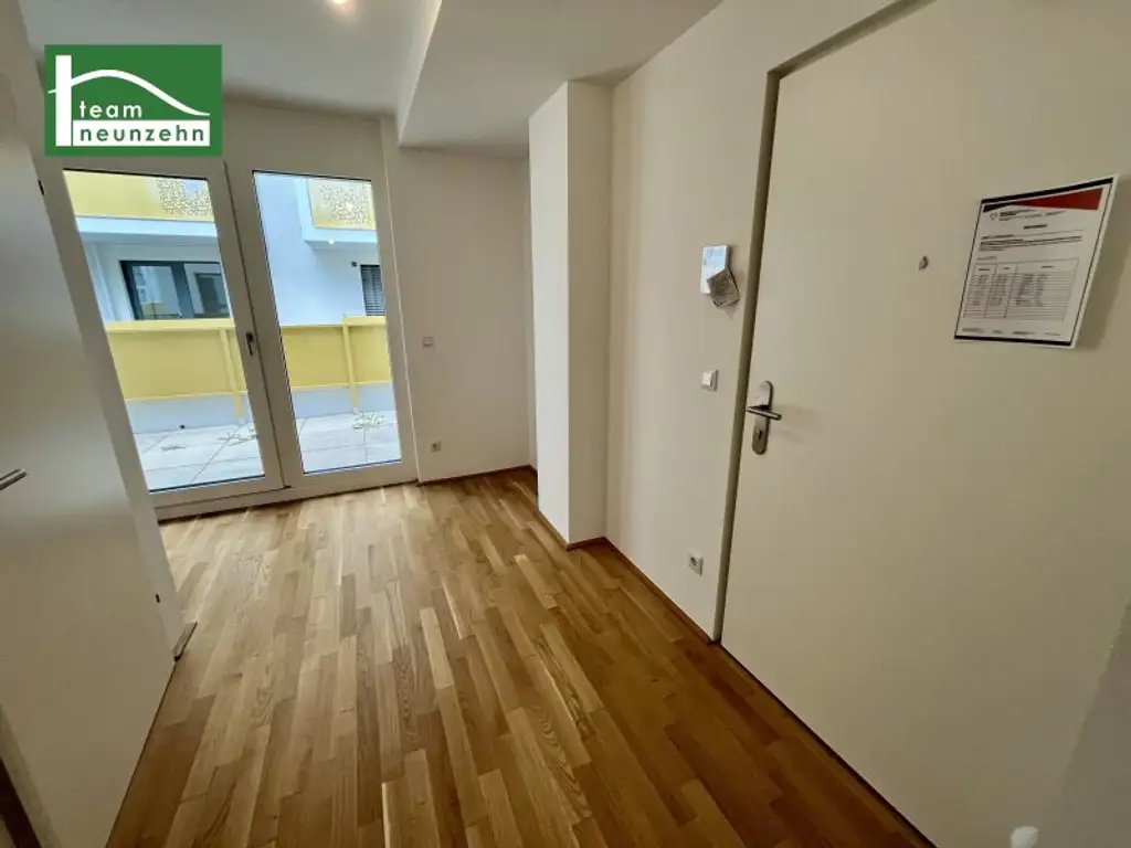 Küche und Tiefgaragenplatz inkludiert! Herrliche Neubau-Erstbezugswohnung zwischen An der Schanze und dem Kirschblütenpark