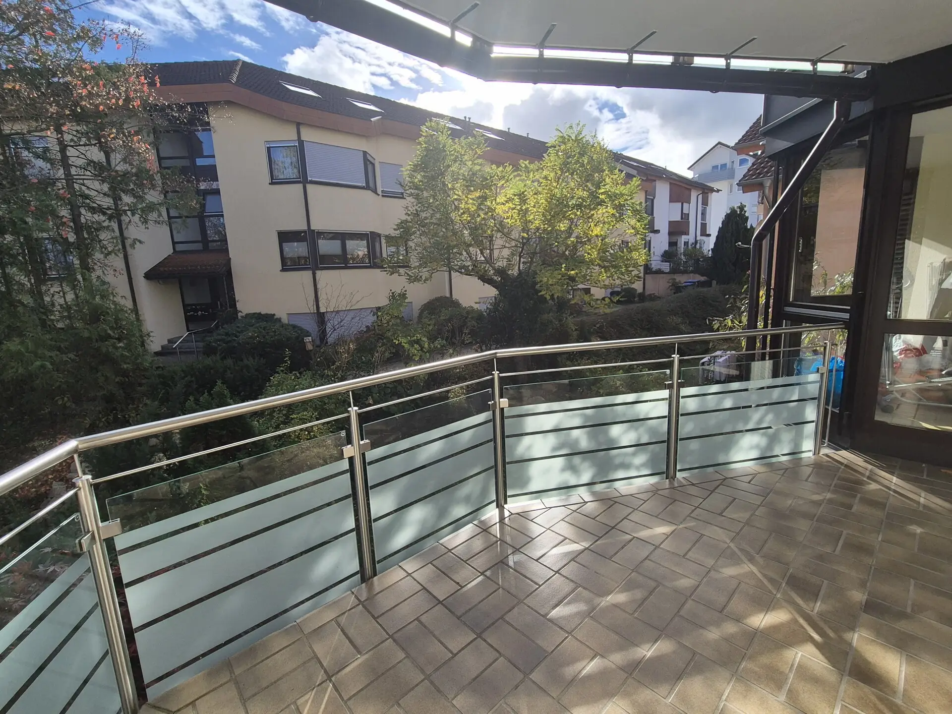 Balkon Aussicht nach rechts