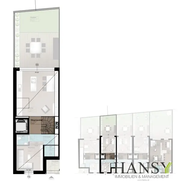 Exklusives Haus im Zentrum von Perchtoldsdorf mit Lift, großzügigen Freiflächen und 2 Garagenstellplätzen!