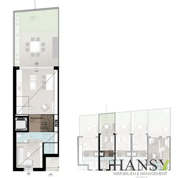 Exklusives Haus im Zentrum von Perchtoldsdorf mit Lift, großzügigen Freiflächen und 2 Garagenstellplätzen!