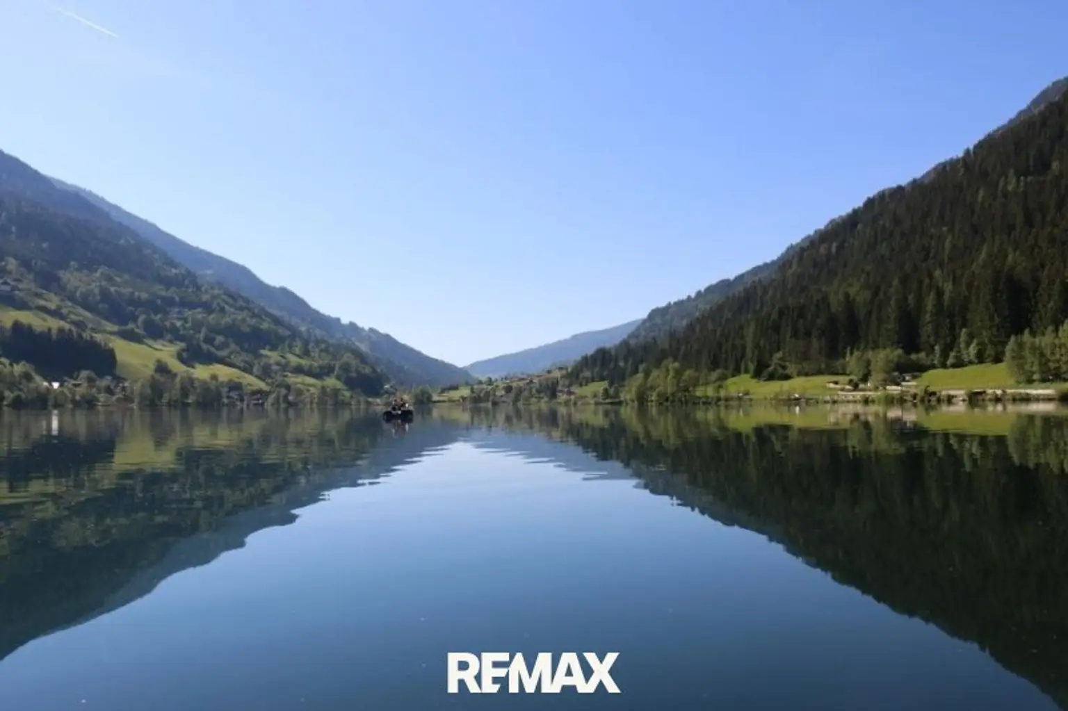 einmaliger Westblick am Brennsee