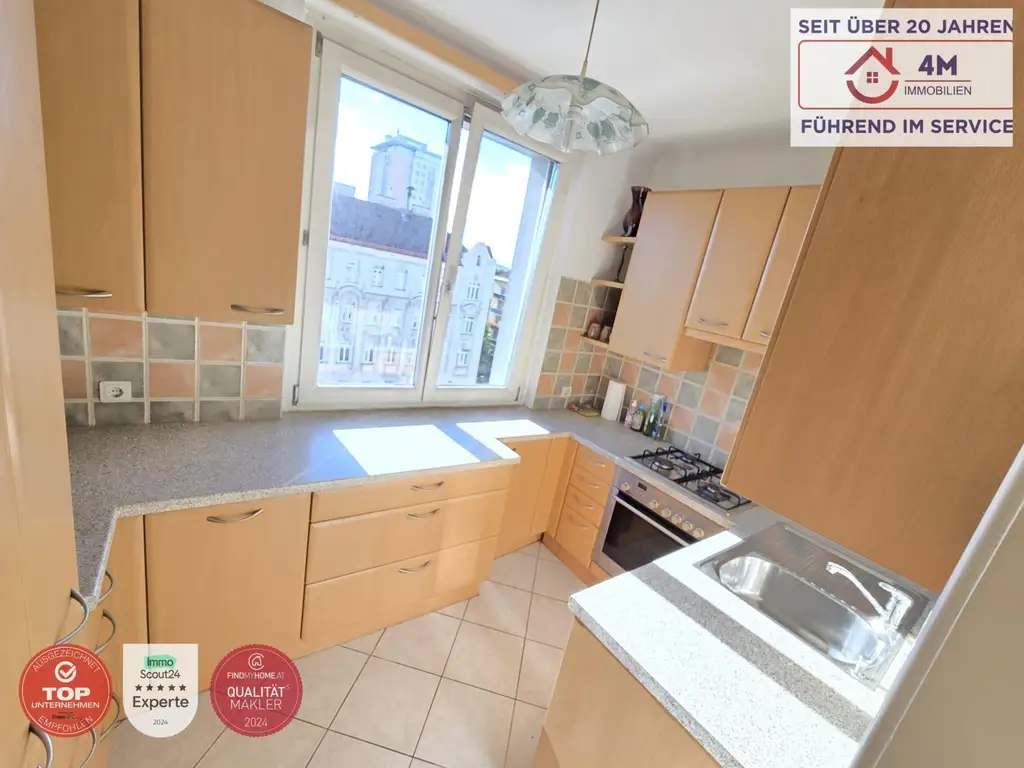 Sonnige Neubau 3 Zimmerwohnung im 6.Liftstock 1050 Wien