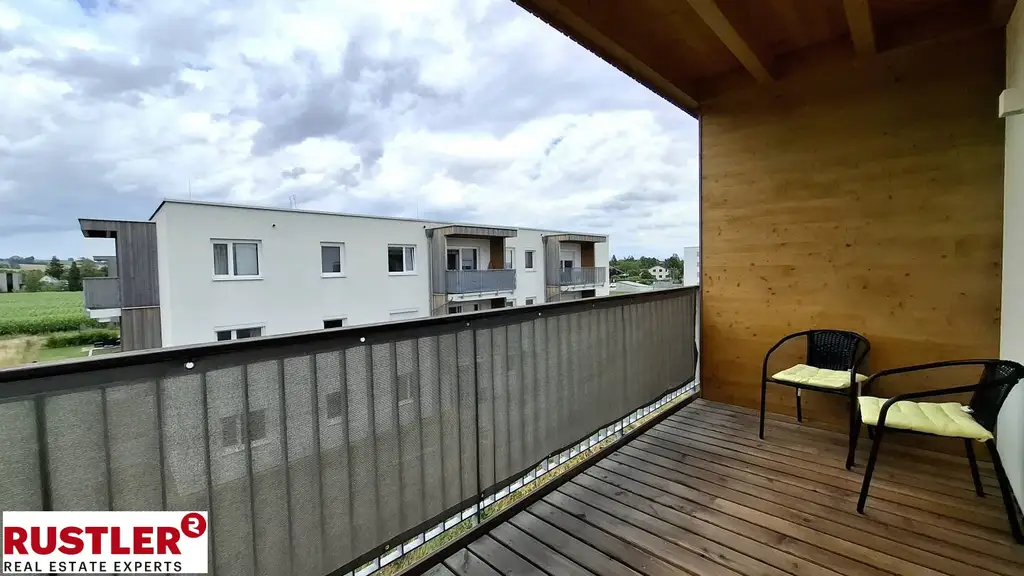 Morgensonne genießen!
2-Zimmerwohnung mit Loggia in Perg