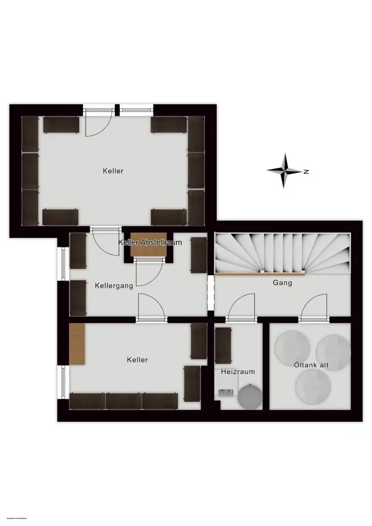 Grundriss Kellergeschoss
