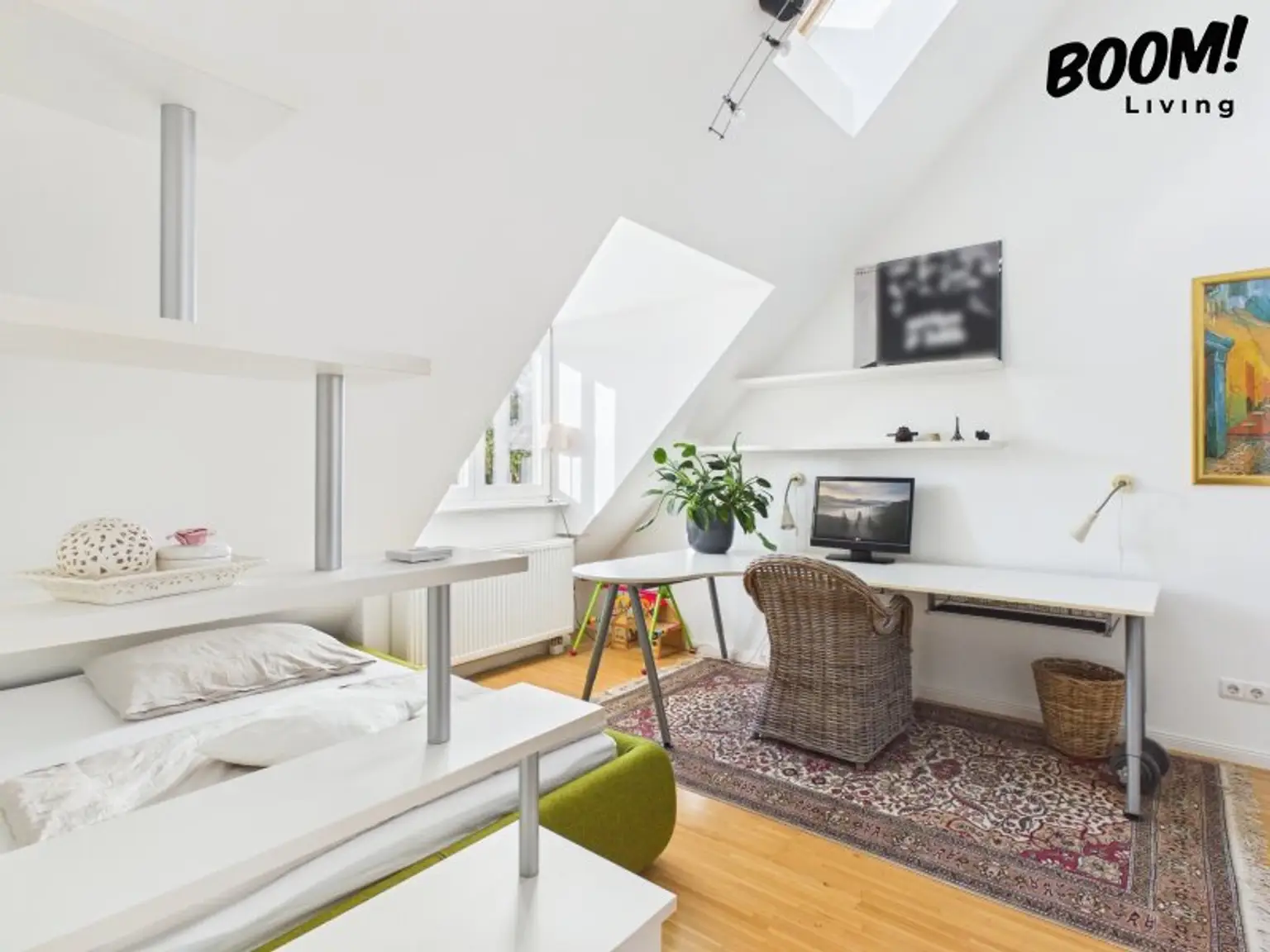 Traumhafte 3,5-Zimmer-Dachgeschosswohnung mit Balkon und Terrasse in 1230 Wien!