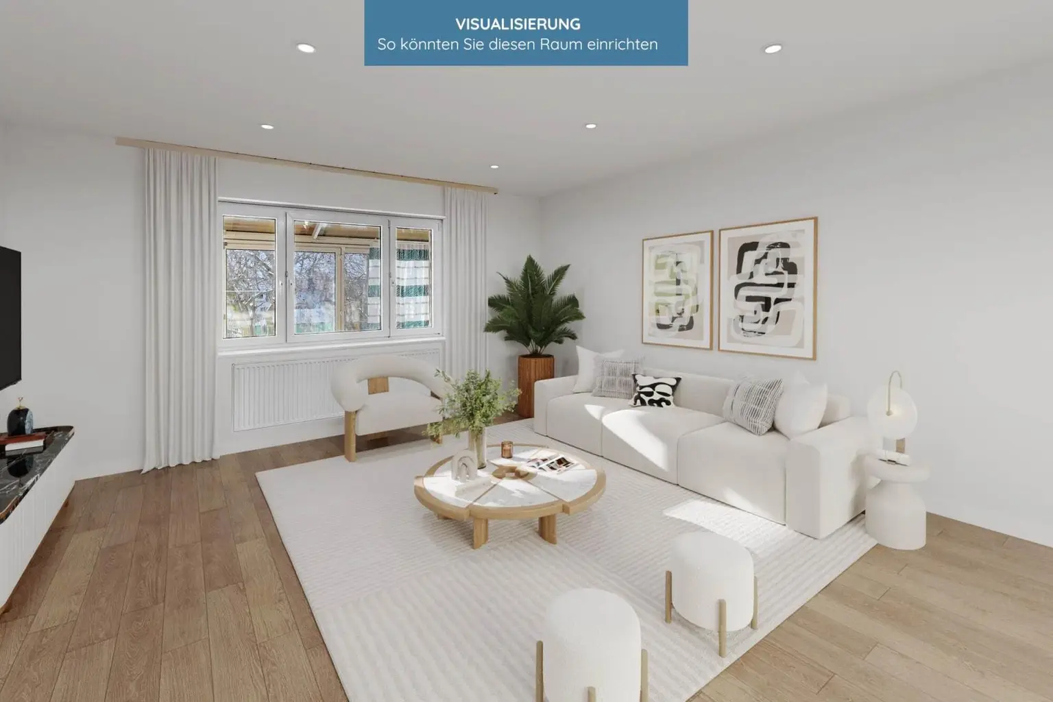 14-Wohnzimmer Visualisierung