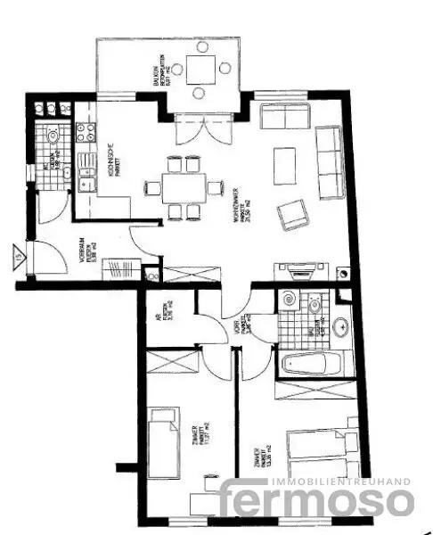 Traumhafte 3-Zimmer-Wohnung in 1080 Wien mit Balkon und Garage – jetzt mieten!