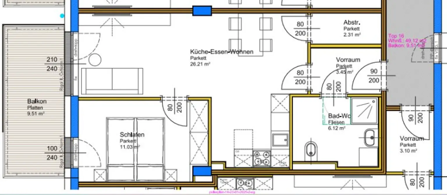 ERSTBEZUG - NEUBAU - Wunderschöne Wohnungen mit eigenem Tiefgaragenplatz im Stadtteil Neustadt