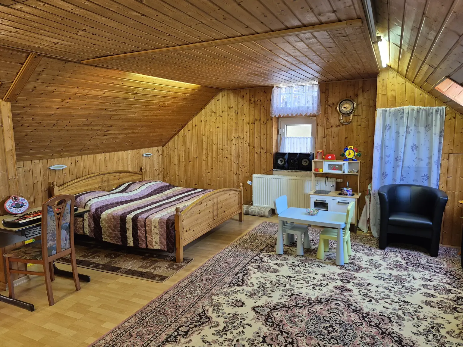 Ausgebautes Dachgeschoss