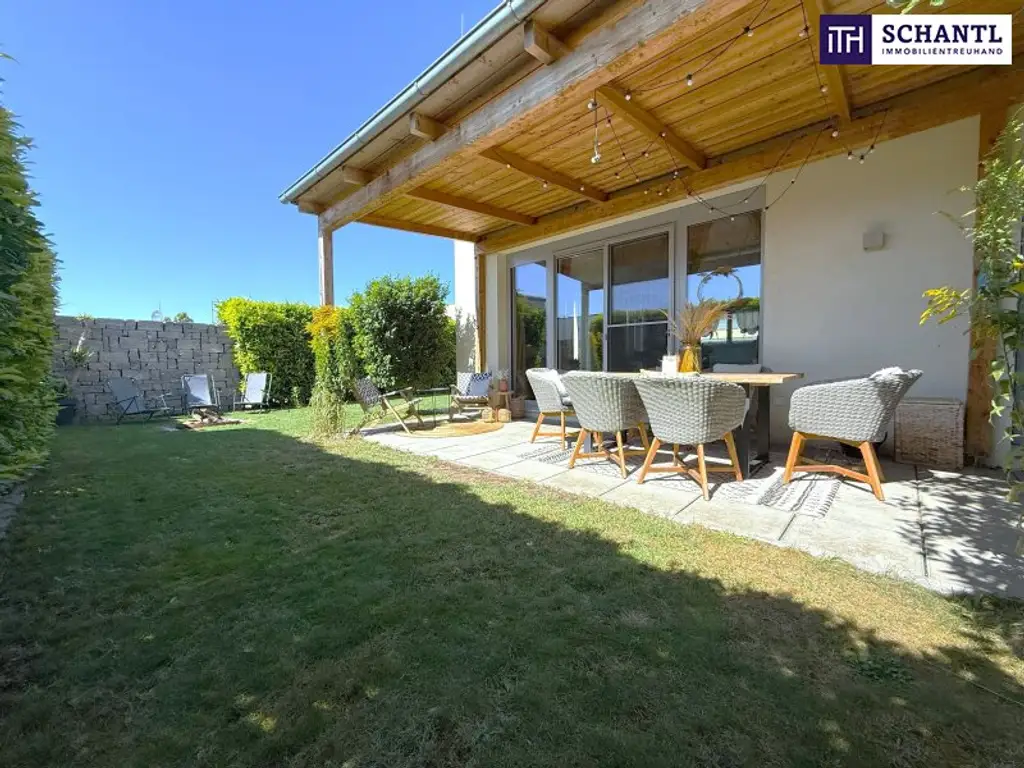Schnell zugreifen! Moderne Doppelhaushälfte mit Terrasse, Garten & vielen Extras in familienfreundlicher Lage in Mitterndorf an der Fischa – nur wenige Kilometer von Wien entfernt!