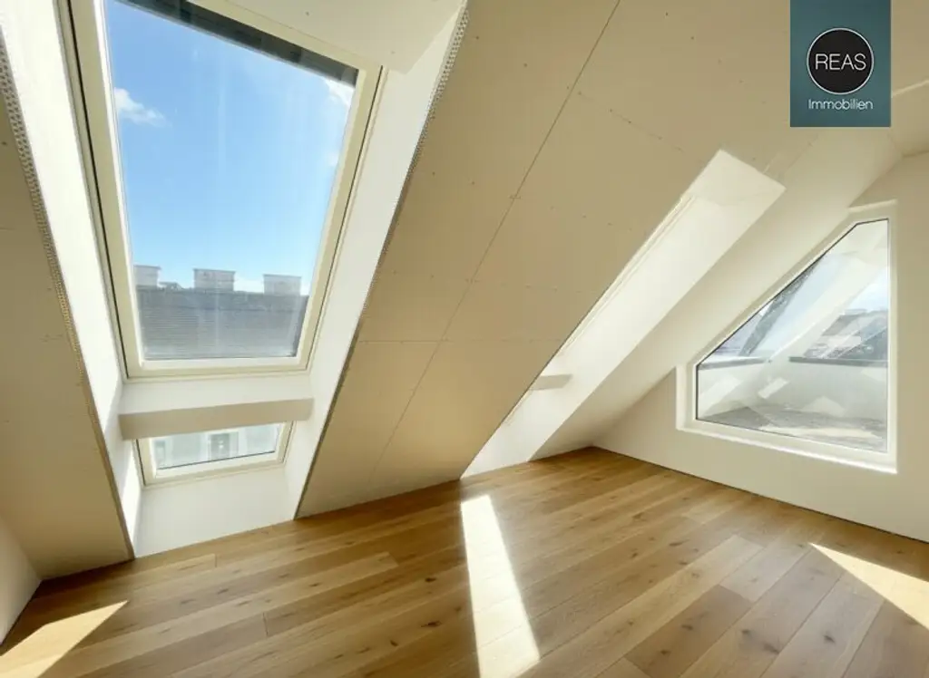 Erstbezug: Atemberaubendes Dachgeschoss - Apartment (klimatisiert) mit 3 Terrassen und hochwertiger Ausstattung im Trendbezirk Ottakring!