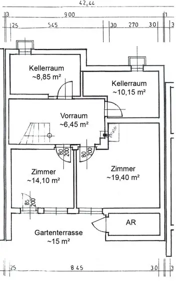 Familienfreundliches Reihenhaus mit Garten und Garage im Ortskern