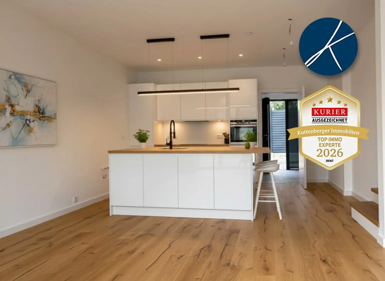 KI-generierter Gestaltungsvorschlag (Möblierung nicht enthalten)