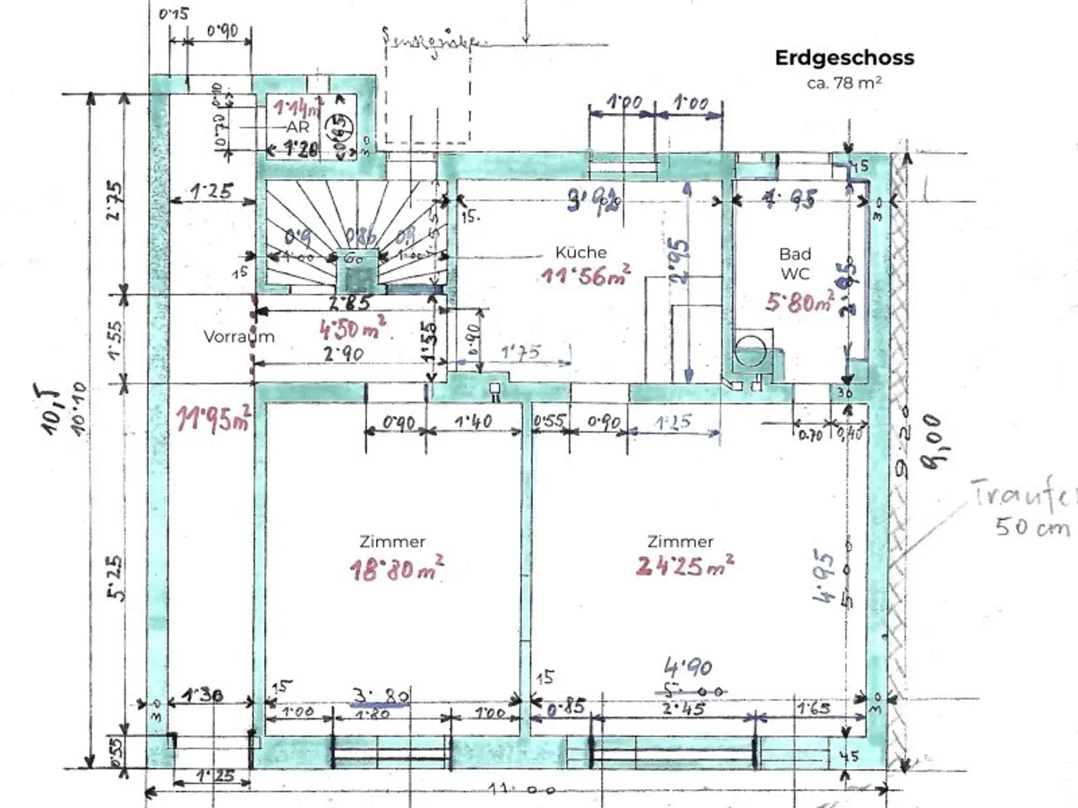 Entzückendes Einfamilienhaus mit Garten in zentraler Lage Deutsch-Wagrams