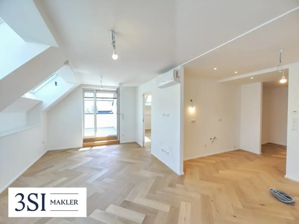 Hochwertiger Dachgeschossausbau mit Eckterrasse nahe AKH und St. Anna Kinderspital