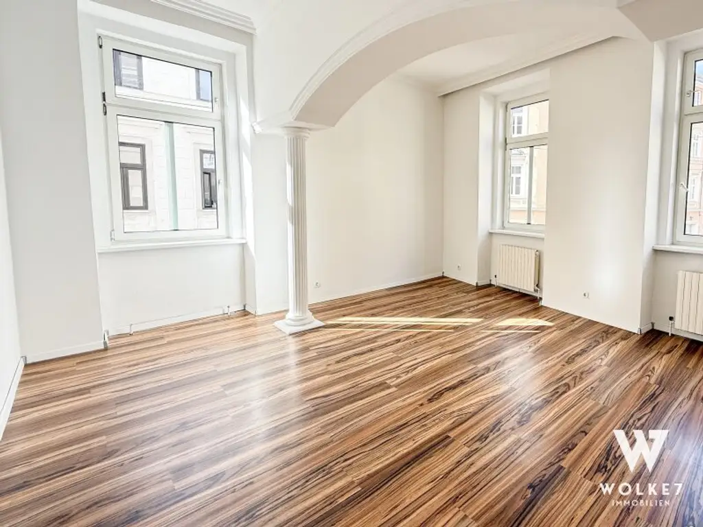 Sonnige Altbauwohnung nahe Mariahilfer Straße – perfekt als WG oder großzügiges Zuhause