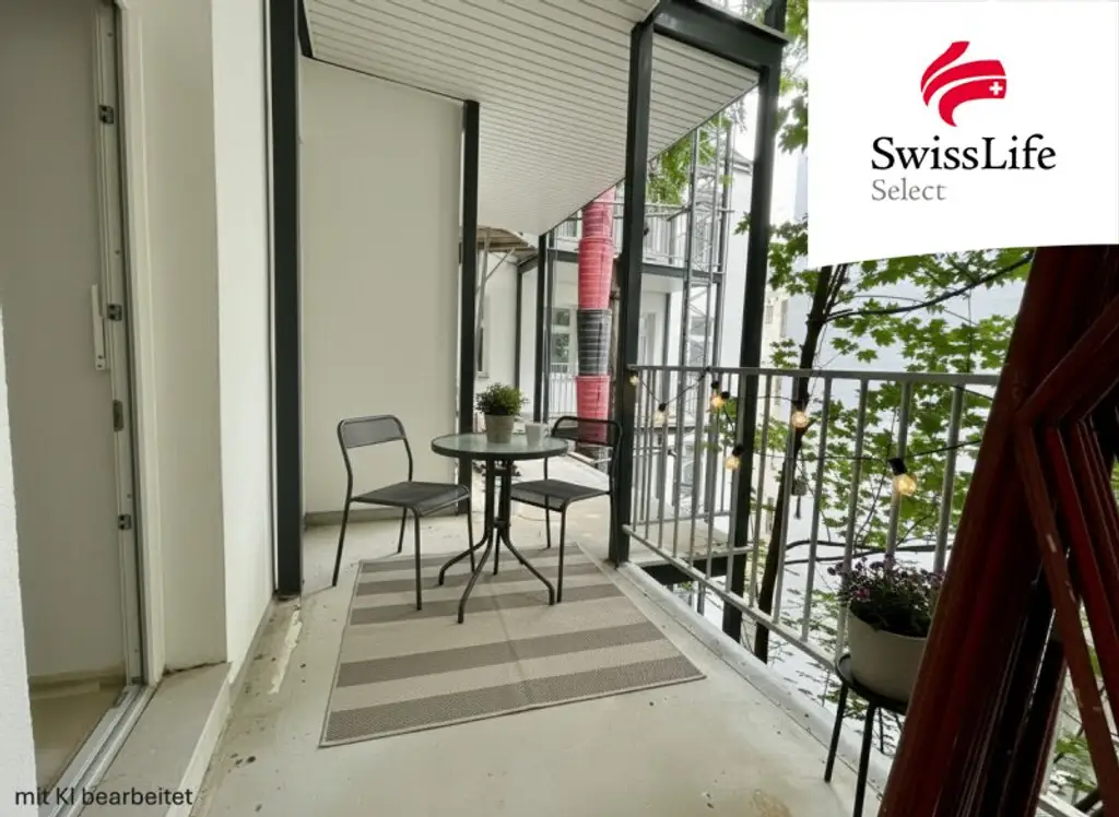 Exklusive City-Apartment 2,5 Zimmer direkt am Gürtel mit großem Balkon in den Innenhof! Perfekte Lage mit urbanem Flair