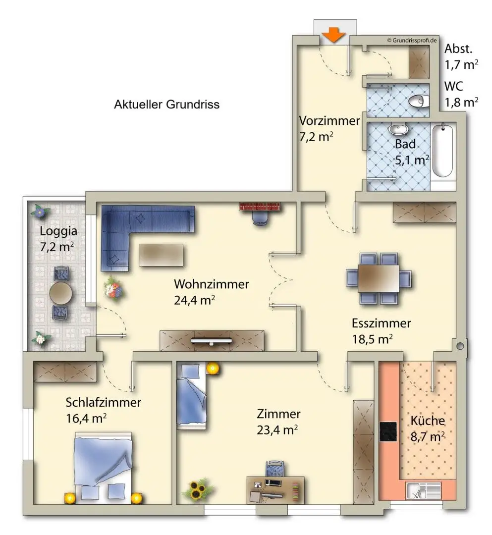 Große helle 4-Zimmer Eigentumswohnung in Mödling