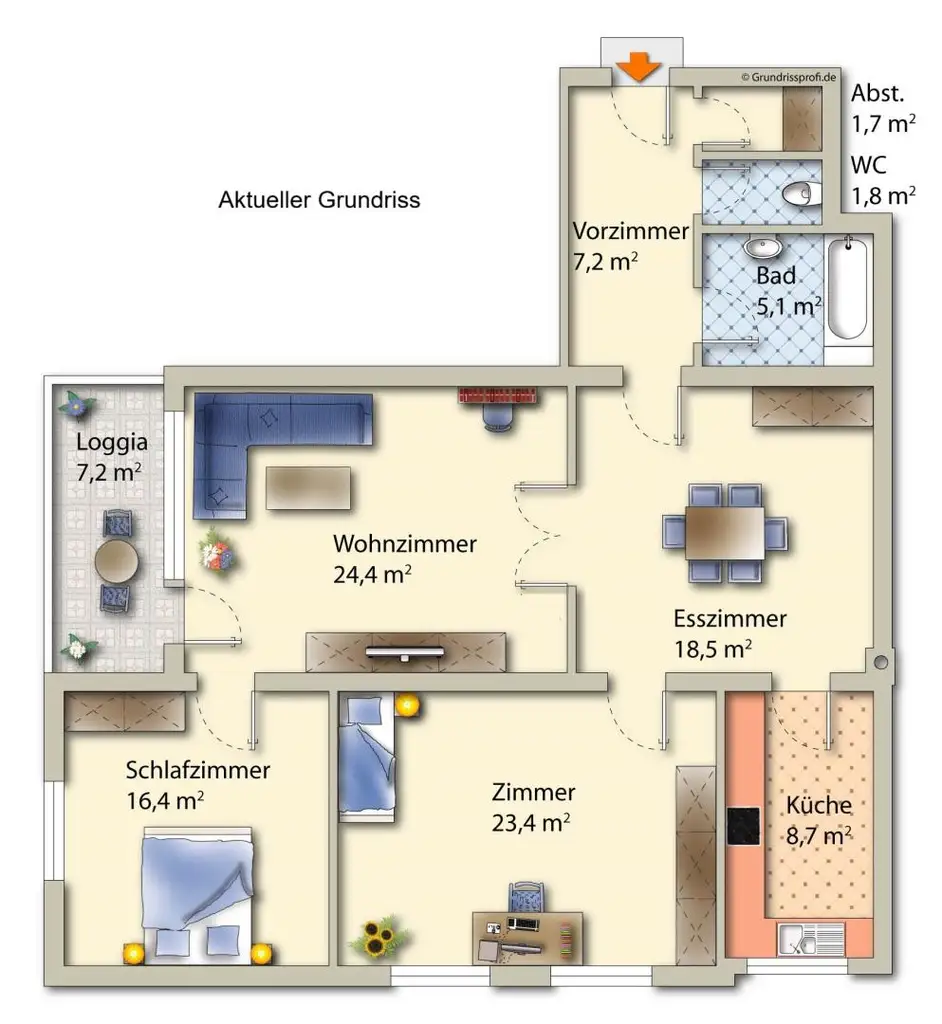 Große helle 4-Zimmer Eigentumswohnung in Mödling