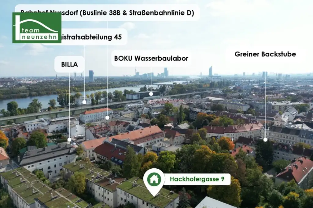 Exklusive Maisonettewohnung in Bestlage – Hackhofergasse 9, 1190 Wien