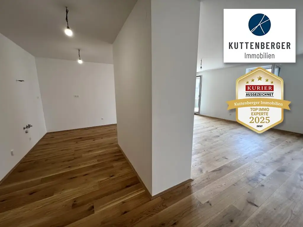 *Superprojekt: ''Über den Baumwipfeln" TOP 45 MIT ZWEI TRAUMHAFTEN WEST-LOGGIEN
