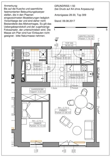 Moderne 2-Zimmer-Wohnung mit offener Wohnküche im 18. Bezirk