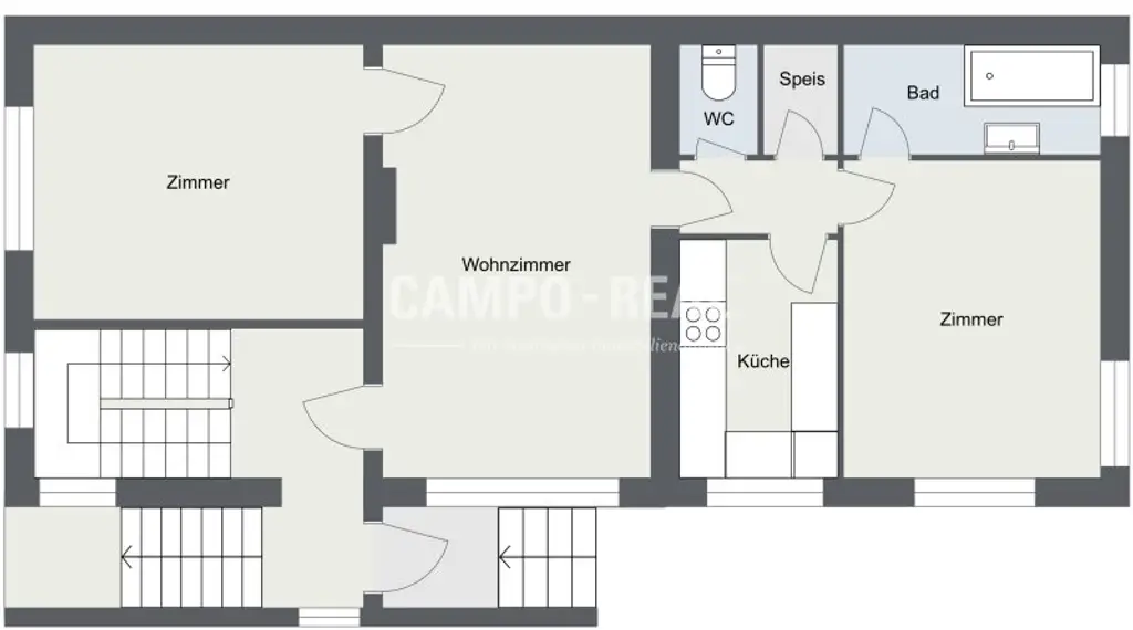 CAMPO REAL: Charmantes Stadthaus – Ihr Renovierungsprojekt mit Potential!