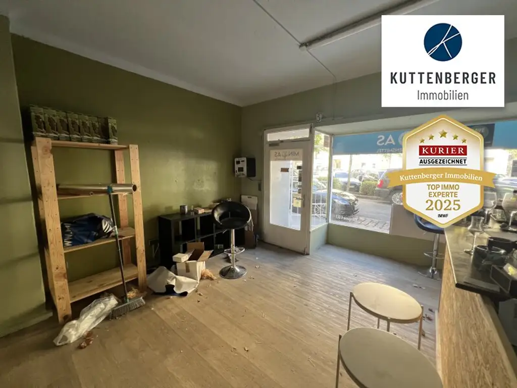 Ablösefrei: Sehr gute Lage - Interessantes kleines Gassenlokal mit Schaufenster
