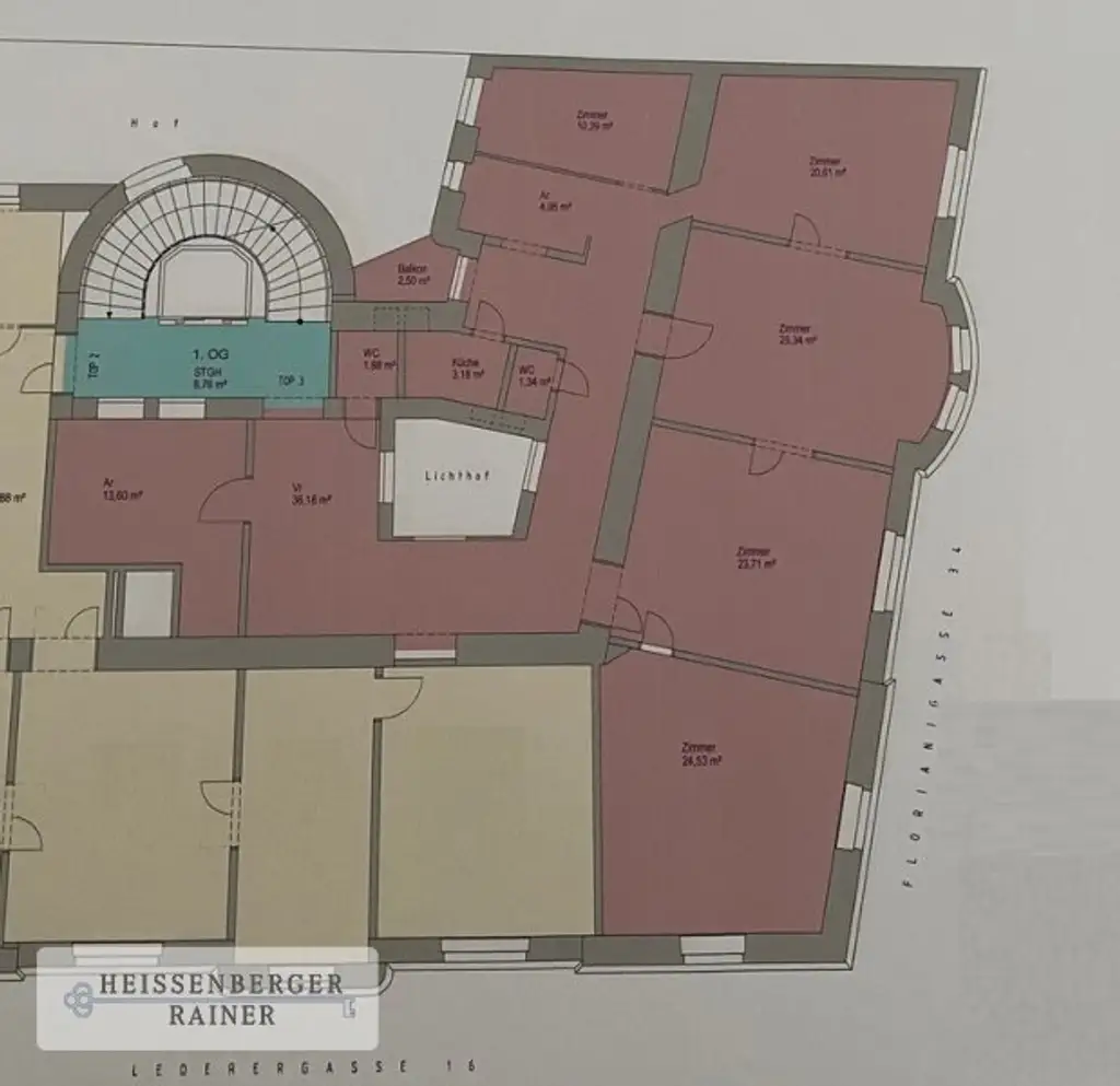 TOLLES ALTBAUBÜRO /// LEDERERGASSE, FLORIANIGASSE /// KLIMATISIERT