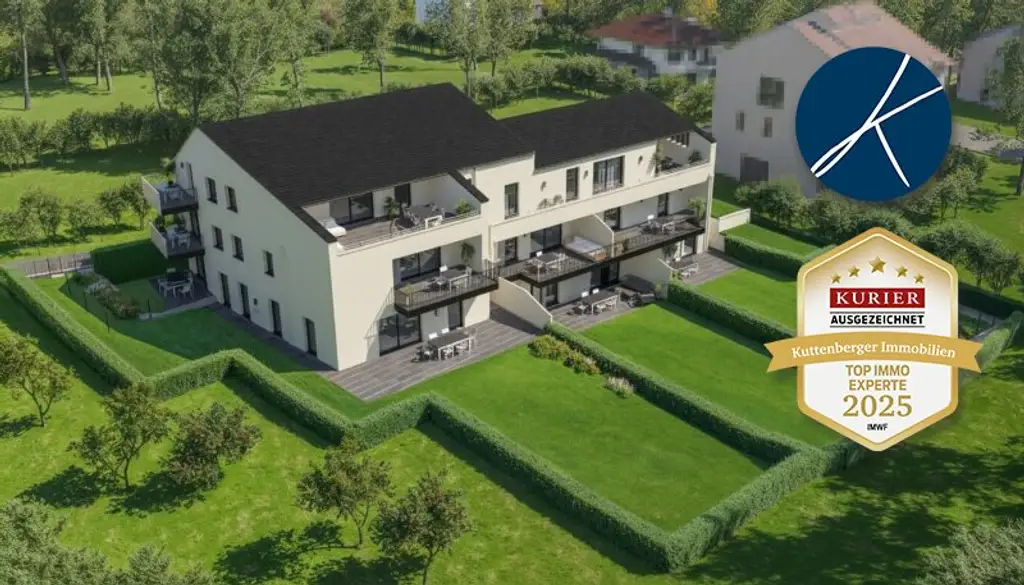 Lichtdurchfluteter Gartentraum mit 7 Terrassentüren (Top 4) - Neubauprojekt am Kremser Steindl