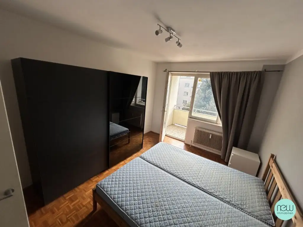 Helle 2-Zimmer-Wohnung + hofseitiger Loggia / zwischen Prater & Nordbahnviertel
