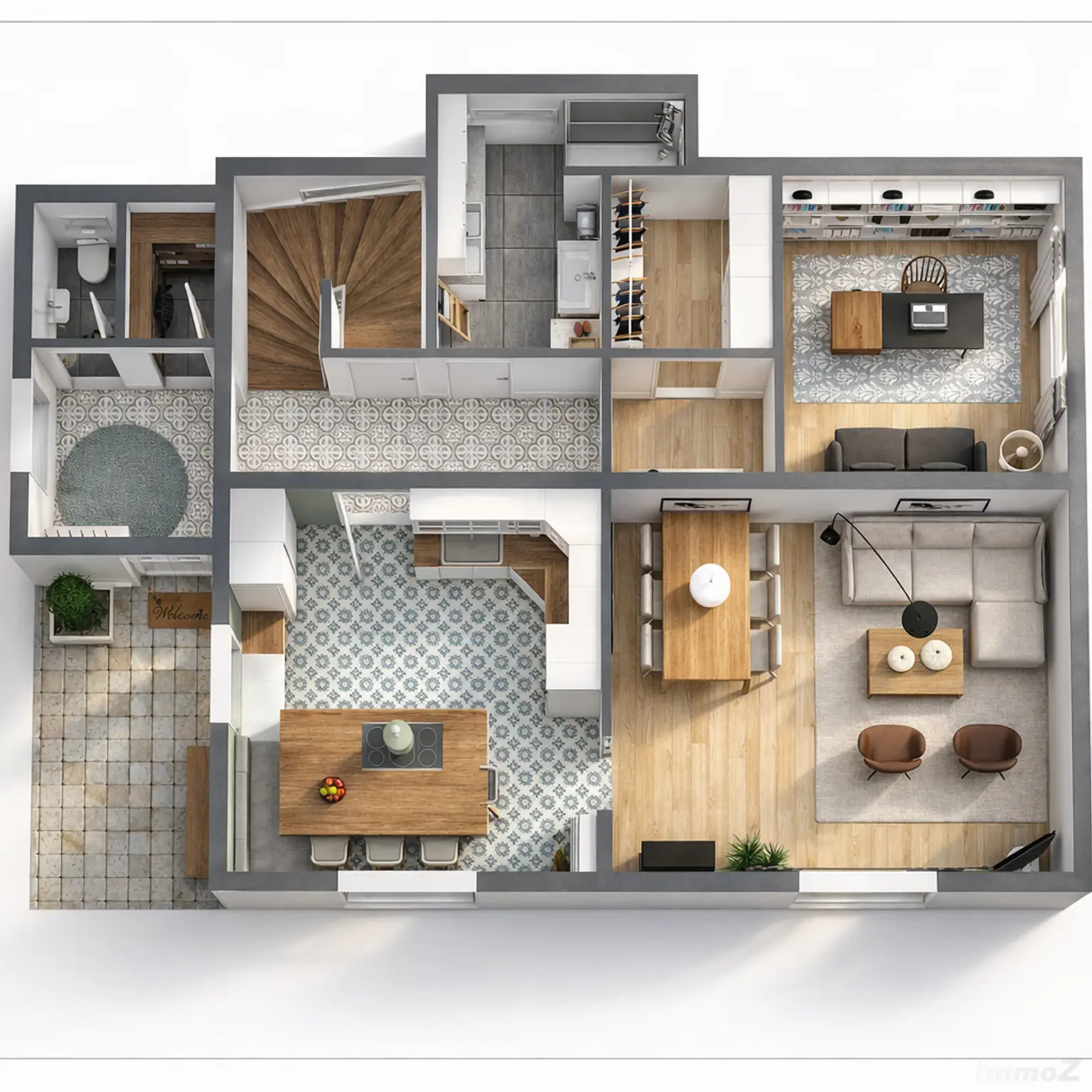 Grundriss Erdgeschoss