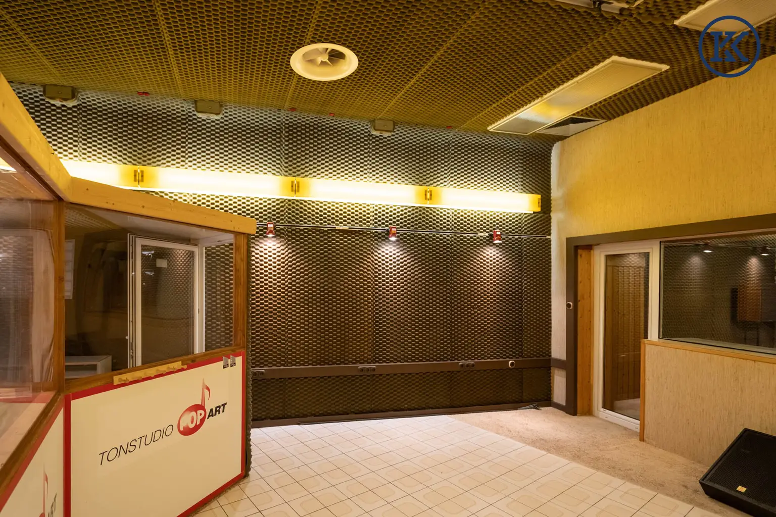 Tonstudio Aufnahmeraum