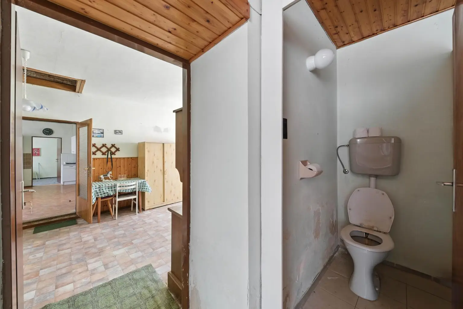 Renovierungsbedürftige Liegenschaft mit zwei Wohneinheiten, Nebengebäuden & Garage!