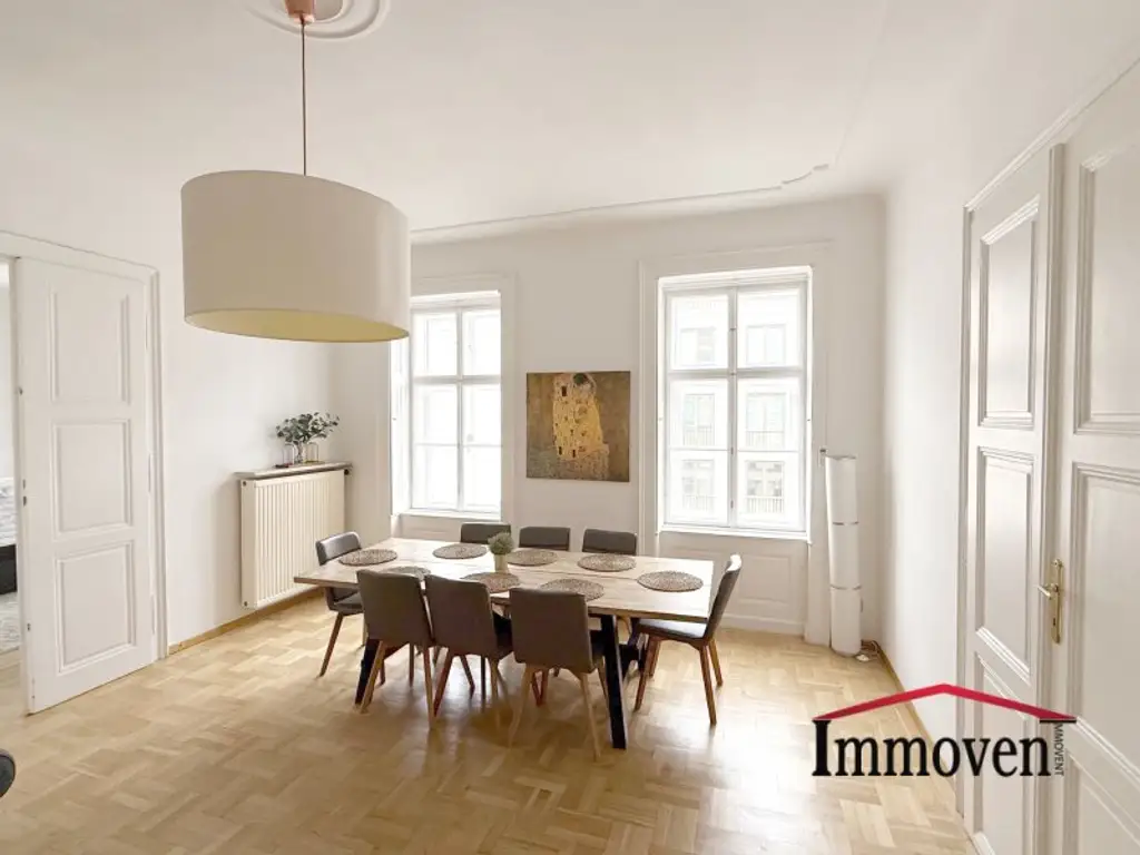 TOPLAGE und ALTBAUFLAIR - Repräsentative 3-Zimmerwohnung bei der Wiener Oper!