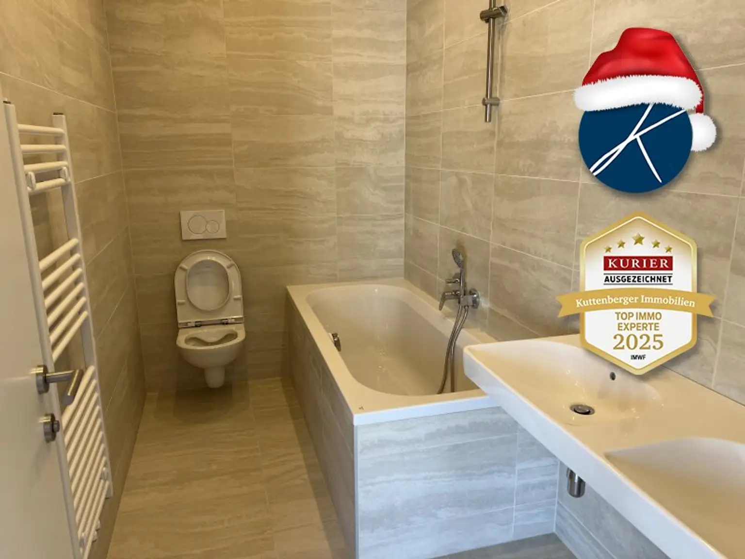 Tolles Bad mit Wanne