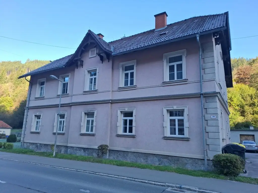 Gepflegte 2-Zimmer-Altbauwohnung im Hochparterre in Thörl nahe Kapfenberg zu mieten !