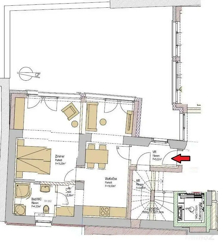 ab 1.1.2026: geförderte 2-Zimmer Mietwohnungen mit Lift, neuwertig, unbefristeter Mietvertrag