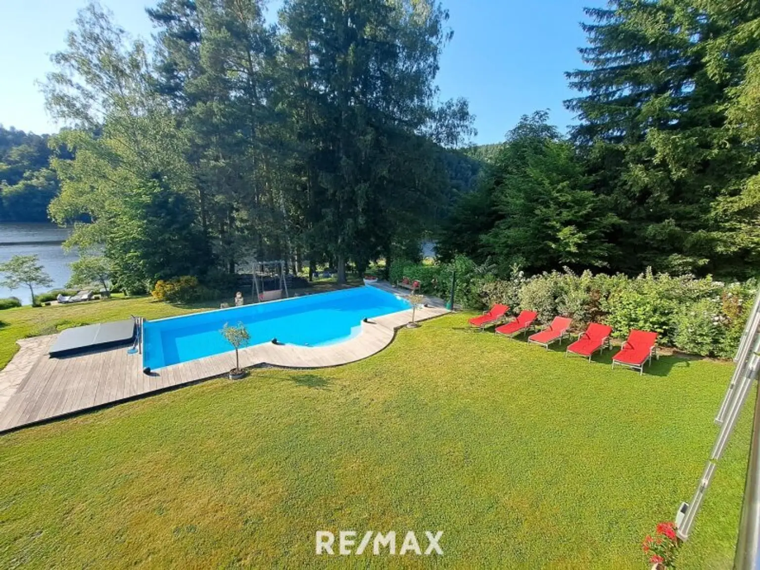 Ausblick von Terrasse