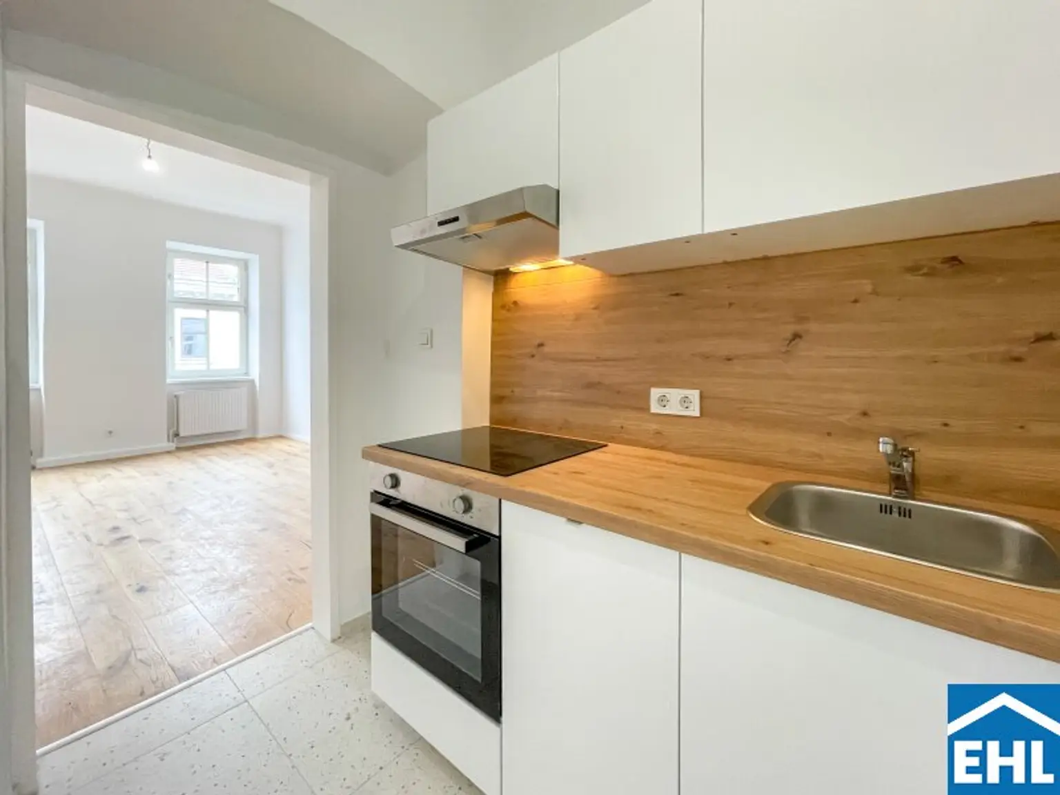 WG geeignet: Kompakte 3 Zimmerwohnung mit separater Küche