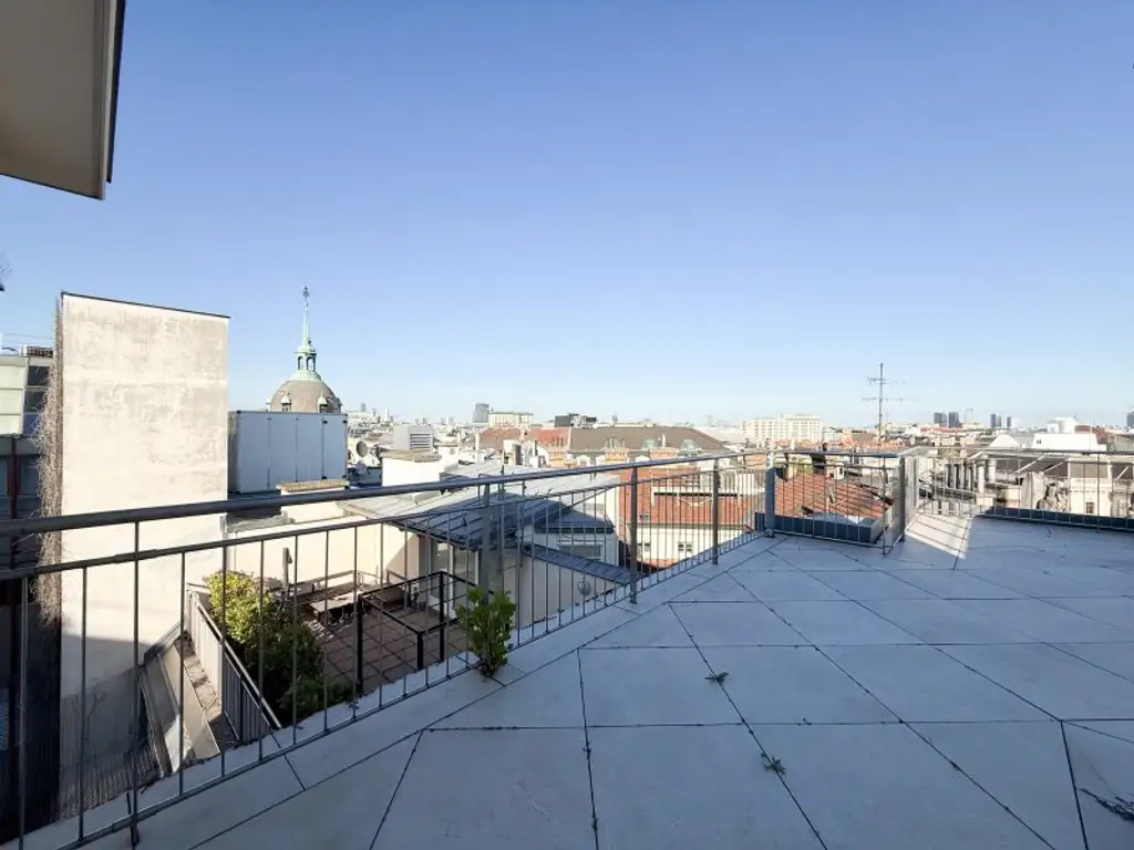 Exklusive 3-Zimmer-Dachgeschoßwohnung mit Klimaanlage und Dachterrasse – Kärntner Ring, 1010 Wien