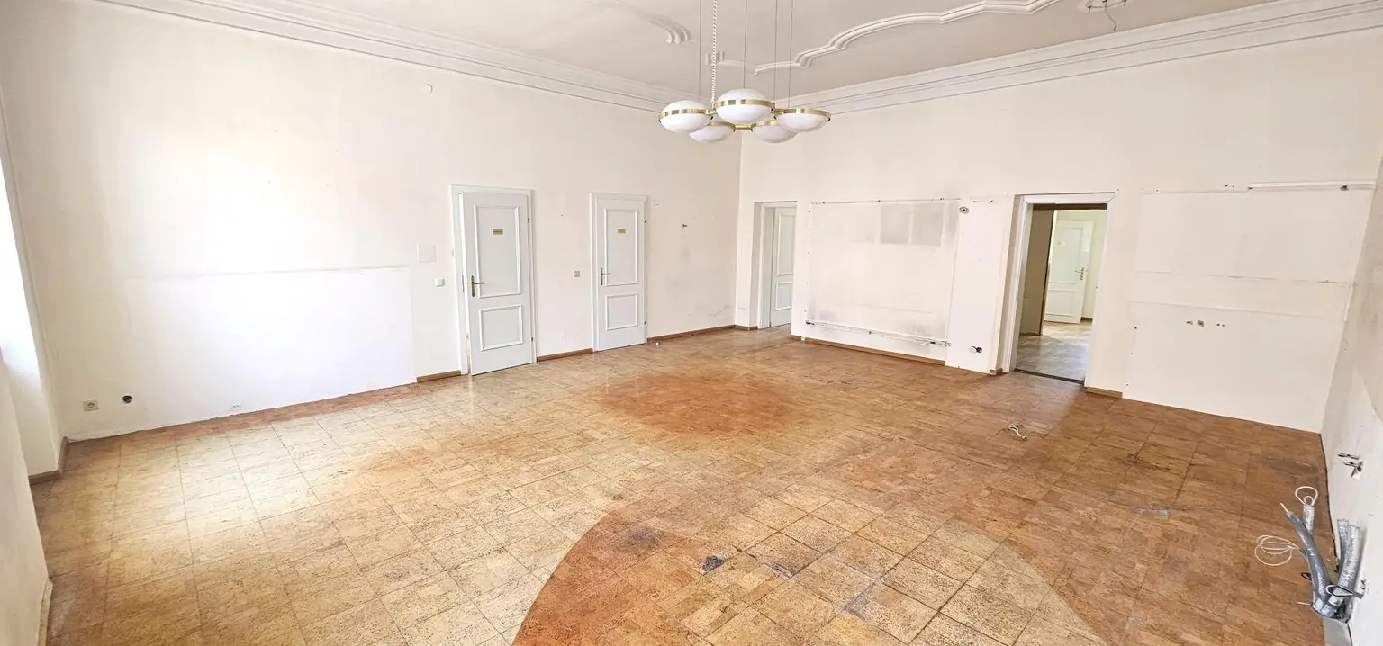 Ehemaliger Behandlungsraum 1. Ansicht