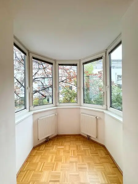 Wohnen im NEUBAU in Döbling! Garçonnière mit charmantem Erker!