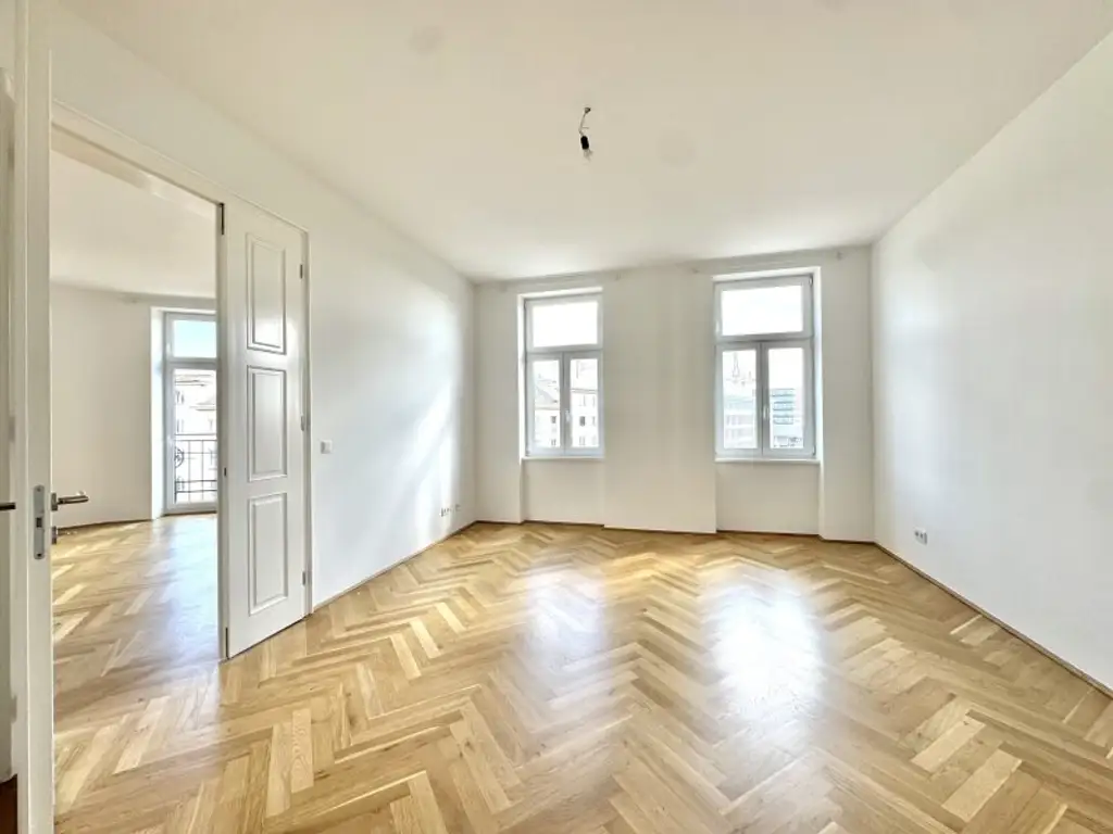 3-Zimmer + inkl. hochwertiger separater Einbauküche - Stilaltbau am Rennweg - S-Bahn St. Marx ums Eck