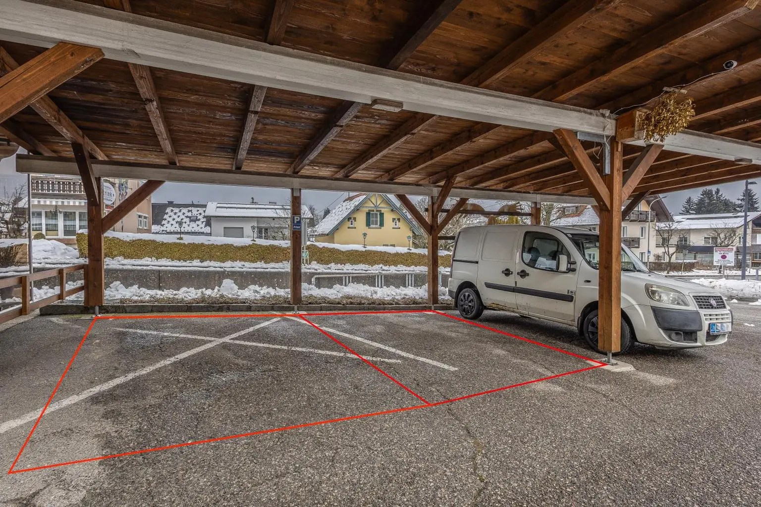 2 Carport-Abstellplätze
