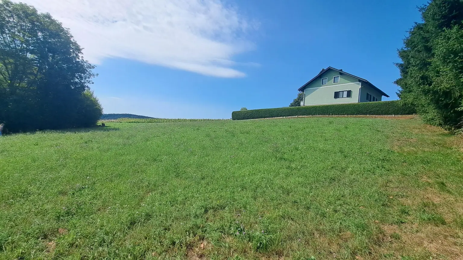 Blick Richtung Westen